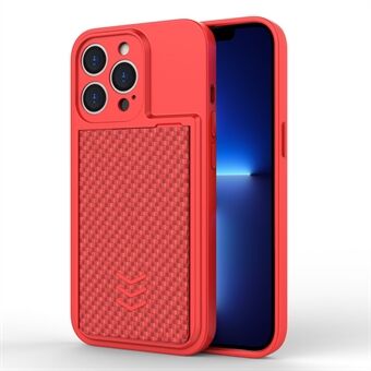 Sklisikker telefondekselkortholder for iPhone 13 Pro Max 6,7 tommer, Anti-fall TPU+ PC-beskyttende telefondeksel