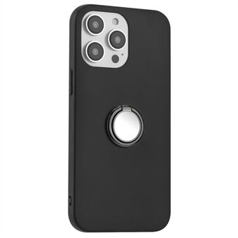 Matt skall for iPhone 13 Pro Max 6,7 tommer TPU-deksel Mobiltelefondeksel med Ring