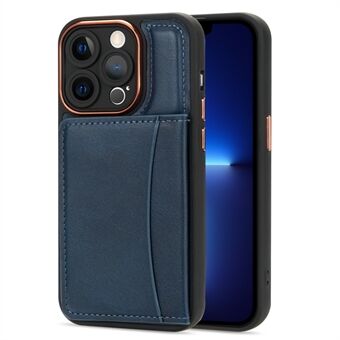 Kortholder Magnetisk telefonveske for iPhone 13 Pro Max, Kickstand Leather+TPU-deksel kompatibel med MagSafe