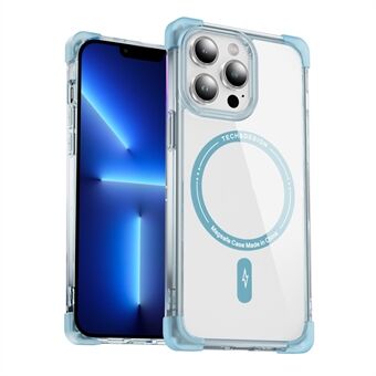 YSM Forsterkede Hjørner-serien for iPhone 13 Pro Max 6,7 tommer Etui TPU+Acrylic Telefondeksel Kompatibel med MagSafe