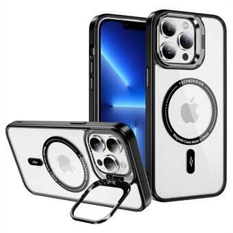 For iPhone 13 Pro Max 6,7-tommers deksel TPU+PC+TPE hud-berøringsskall kompatibel med MagSafe