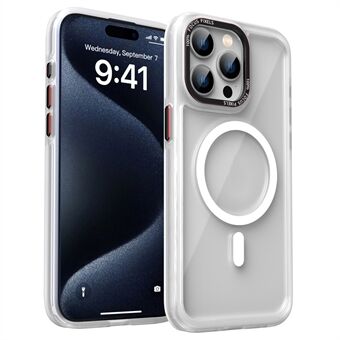 For iPhone 13 Pro Max 6.7 tommer Magnetisk Telefonskall TPU+Akrildeksel Kompatibel med MagSafe