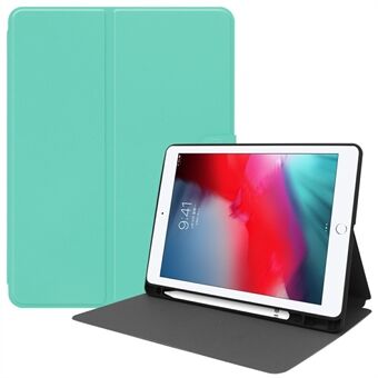 PU Stand beskyttelsesveske for nettbrett med pennespor for Apple iPad 10.2 (2021) / (2020) / (2019)