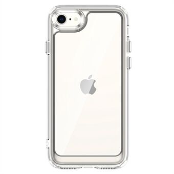 For iPhone 7/8/SE (2020)/SE (2022) Independent Buttons Shock Absorption Phone Shell TPU+Acrylic Hybrid Case