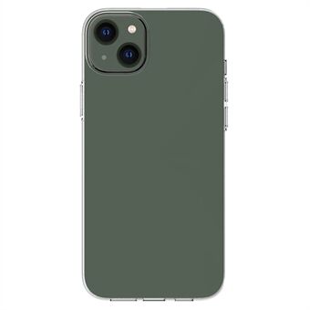 For iPhone 14 6,1 tommer Krystallklart mykt TPU-deksel Anti Scratch beskyttende telefondeksel