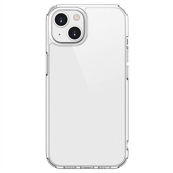 MOCOLO K08 for iPhone 14 6,1 tommers myk TPU-ramme + klar PC-rygg Scratch linsebeskyttelse Hybrid-skalldeksel