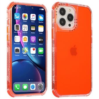 For iPhone 14 6,1 tommer Anti-drop telefondeksel Godt beskyttet PC+TPU Mobiltelefon bakdeksel