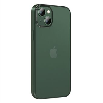 X-LEVEL For iPhone 14 6,1 tommer Nature Color Series Ultra Slim Sklisikkert Anti-fall telefonveske Scratch galvanisering Beskyttende bakdeksel for mobiltelefon