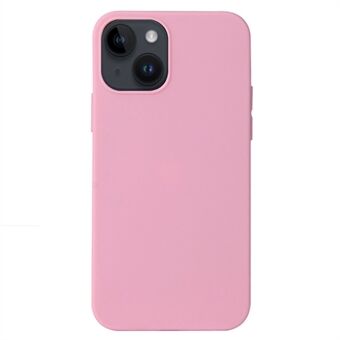 For iPhone 14 6,1 tommer matt overflate fleksibelt TPU-telefondeksel Anti-slipp bakdeksel