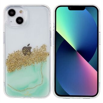 DFANS Starlight Shining Series telefondeksel for iPhone 14 6,1 tommers Glitter-dekorert beskyttelsesveske PC + TPU Hybrid Anti- Scratch -deksel