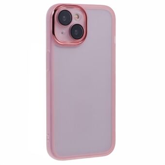 DKSM-serien for iPhone 14 etui med elektropletterte kamerarammer og TPU-deksel