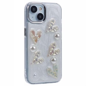 YH Serien For iPhone 14 Etui Estetisk 3D Epoxymønster TPU Telefondeksel