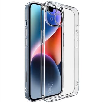 IMAK UX-10 Series Transparent beskyttende telefondeksel for iPhone 14, Anti- Scratch Myk TPU støtsikker deksel