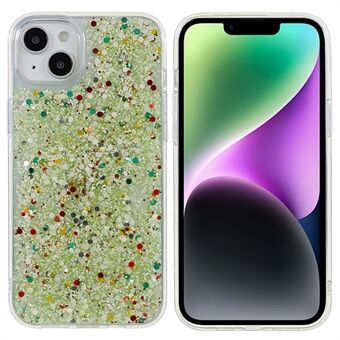 DFANS Starlight Shining Series for iPhone 14 Anti- Scratch beskyttende telefondeksel PC+TPU glitrende mobiltelefondeksel