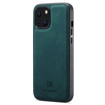 DG.MING For iPhone 14 Etui PC + TPU + PU Lærbelagt bakside