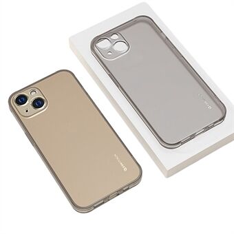 Q.COO Ice Mist Series for iPhone 14-deksel Antiripe PU-telefondeksel med matt finish