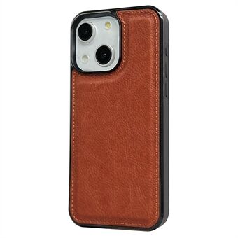 For iPhone 14 Etui PU Lær+TPU Bakdeksel Mobil Reservedeler Engros