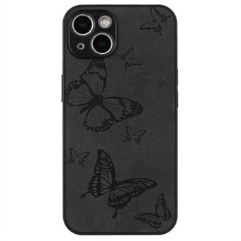 For iPhone 14 Etui Mønster Trykk PU+PC+TPU Støtsikker Telefondeksel