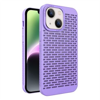 For iPhone 14 Etui Fullstendig Omsluttet Hul Hull Varmeavledende Telefondeksel