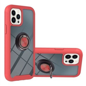 YB PC Series-5 for iPhone 14 Pro 6,1 tommers Ring Støtsikkert deksel PC + TPU Hybrid telefonveske