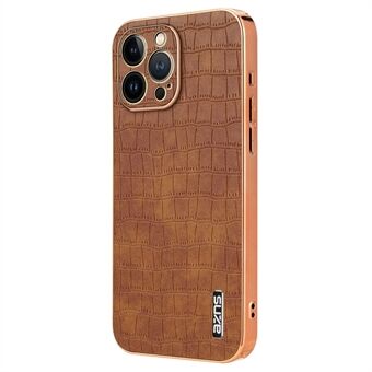 AZNS for iPhone 14 Pro-etui Anti-fall Krokodille Teksturert Lær+TPU-telefondeksel