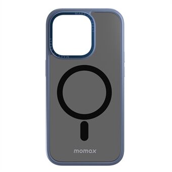 MOMAX CP Magnetisk Telefondeksel for iPhone 14 Pro, PC + TPU Matt Anti-fall Deksel Kompatibel med Magsafe