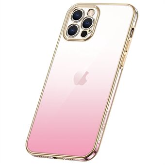 SULADA For iPhone 14 Pro Gradient Color Myk TPU-bakdeksel Elektrobelagt telefonbeskyttelsesdeksel