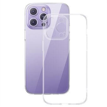 BASEUS Simple Series 2 For iPhone 14 Pro Ripebestandig Beskyttelsesdeksel Ultra Tynn Gjennomsiktig TPU Telefondeksel