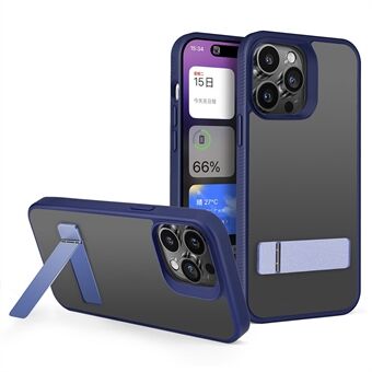 Kjøp i bulk G-stil støttebensdeksel for iPhone 14 Pro, hudfølelse TPU+Acrylic telefondeksel.