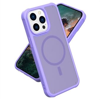 GW20 For iPhone 14 Pro Deksel Anti-fall TPU+PC Telefondeksel Kompatibel med MagSafe