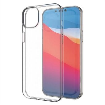 Mykt TPU-deksel for iPhone 14 Plus 6,7 tommer, ultratynn anti-gulning, klart telefondeksel