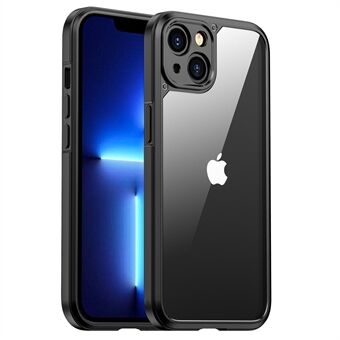 IPAKY For iPhone 14 Plus Hard Phone Deksel Støtsikker PC+TPU Mobiltelefondeksel Shell