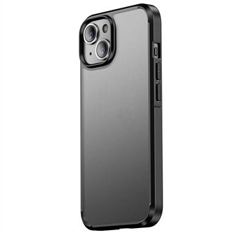 For iPhone 14 Plus Matte Series Støtsikkert anti- Scratch PC+TPU telefonbeskyttelsesveske