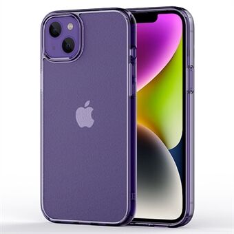 For iPhone 14 Plus Crystal Matte Telefonveske Drop-sikker PC + TPU Mobiltelefon Bakdeksel