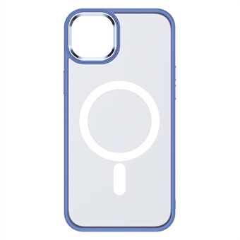 TOTU AA-196 For iPhone 14 Plus Case Hudfølelse TPU+PC Magnetisk Telefondeksel