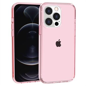 For iPhone 14 Pro Max 6,7 tommers gjennomsiktig hard PC + mykt TPU-deksel Anti-dråpebeskyttelse telefondeksel