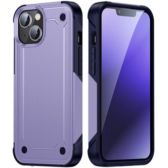 For iPhone 14 Pro Max 6,7 tommers antifalldeksel i militær klasse PC+TPU Anti-fingeravtrykk mobiltelefondekselbeskytter