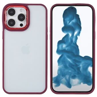 For iPhone 14 Pro Max 6,7 tommer fortykket telefondeksel med galvaniseringsdesign Akryl+TPU-bakdeksel Støtsikker telefonbeskytter