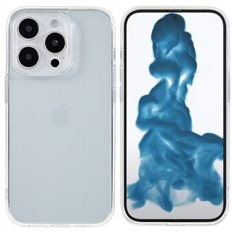 For iPhone 14 Pro Max 6,7 tommer 1,0 mm beskyttende telefondeksel Støtsikkert mykt TPU + hardt akryl gjennomsiktig deksel