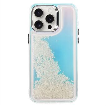 For iPhone 14 Pro Max-deksel Stilig flytende perler PC+TPU-telefonveske