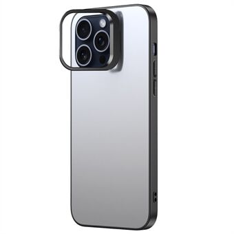 For iPhone 14 Pro Max-etuiet i PC+TPU med matt bakside og støtteben.