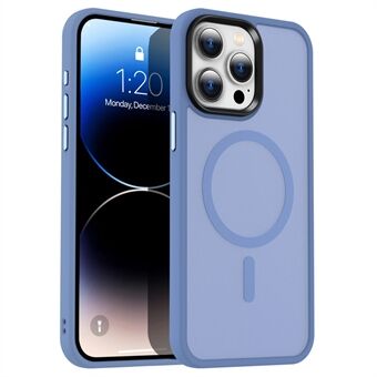 For iPhone 14 Pro Max Magnetisk Deksel TPU+PC Støtsikkert Beskyttende Telefonomslag