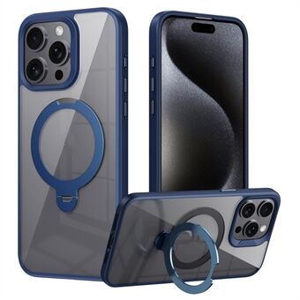 For iPhone 14 Pro Max Magnetisk Etui PC+TPU Stativ Støtsikker Telefondeksel