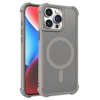 For iPhone 14 Pro Max Deksel Kompatibel med MagSafe Skin-Touch TPU+PC Telefondeksel