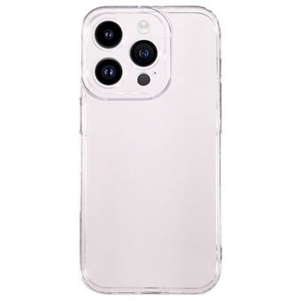 For iPhone 14 Pro Max Super Clear fortykket TPU-deksel støtdempende telefondeksel med presis utskjæring