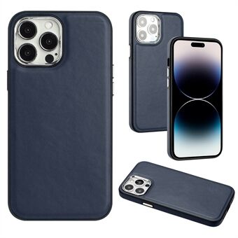 YB Leather Coating Series-6 For iPhone 14 Pro Max Mobiltelefon Guard Cover PU Leather+TPU-veske