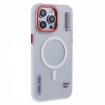 PP-serien for iPhone 14 Pro Max Frosted Case TPU+Acrylic Skin-touch Telefondeksel Kompatibel med MagSafe