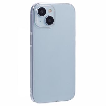 For iPhone 15 Clear Case: Hard-PC Anti-Riper Telefondeksel