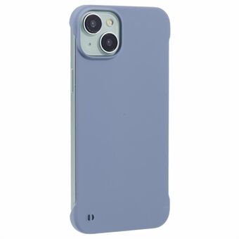 For iPhone 15 rammeløst etui minimalistisk hard PC telefondeksel med hudfølelse