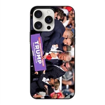 For iPhone 15-deksel Trump Rally Shooting 2024 TPU-telefondeksel (Foto av Gene J. Puskar)